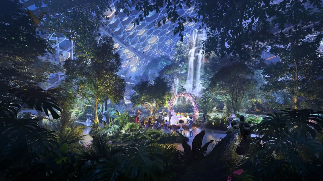 “水絨花”綻放！國(guó)家植物博物館效果圖首次曝光！(圖14)